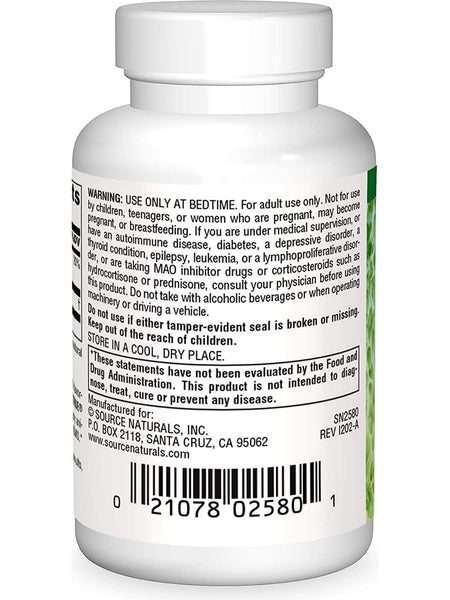 Source Naturals, Vegan True® Melatonin 2.5 mg, Orange, 60 lozenges