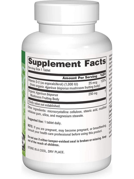 Source Naturals, Vegan True® Non-GMO Vitamin D 1000 IU, 60 tablets