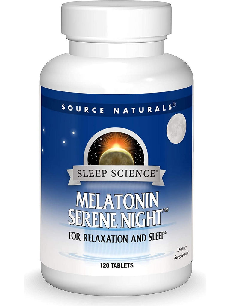 Source Naturals, Sleep Science® Melatonin Serene Night™ 3 mg, 120 tablets