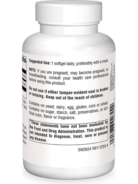 Source Naturals, Coenzyme Q10 200 mg, 90 softgels
