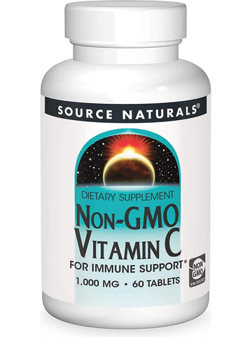 Source Naturals, Non-GMO Vitamin C 1000 mg, 60 tablets