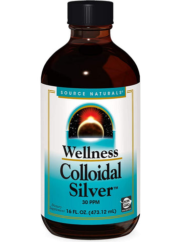 Source Naturals, Wellness Colloidal Silver™ 30 ppm, 16 fl oz
