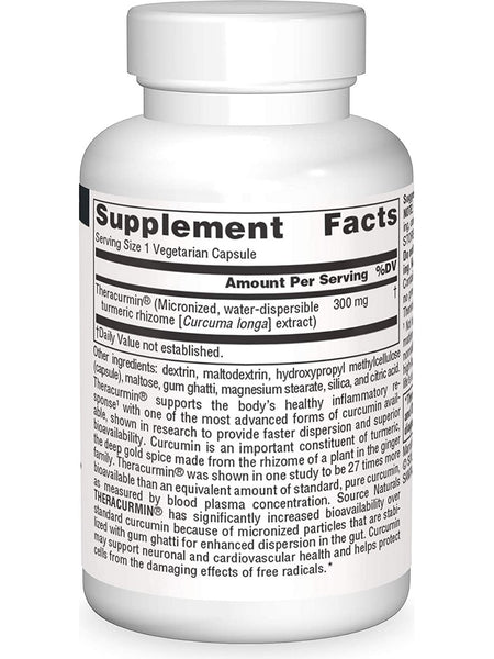 Source Naturals, Theracurmin® 300 mg, 30 vegetarian capsules