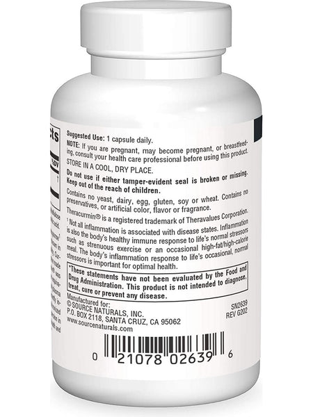 Source Naturals, Theracurmin® 300 mg, 60 vegetarian capsules