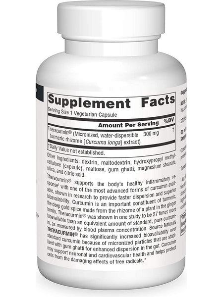 Source Naturals, Theracurmin® 300 mg, 120 vegetarian capsules