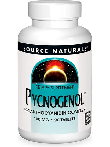 Source Naturals, Pycnogenol® 100 mg, 90 tablets