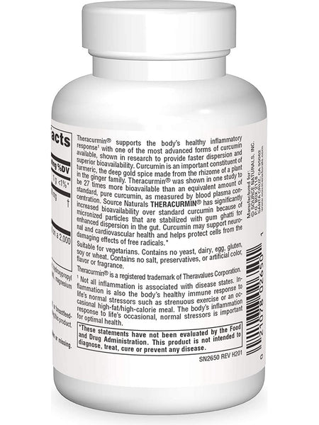 Source Naturals, Theracurmin® 600 mg, 60 vegetarian capsules