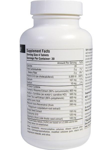 Source Naturals, Top 10 Healers®, 120 tablets