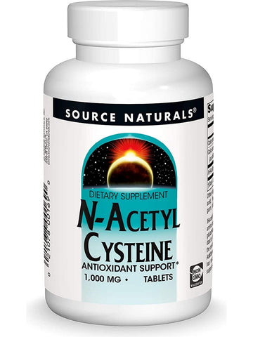 Source Naturals, N-Acetyl Cysteine 1000 mg, 180 tablets
