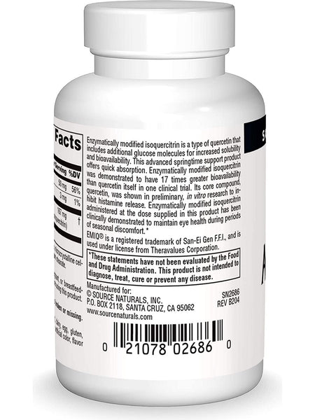 Source Naturals, AllerStrength™, 60 tablets