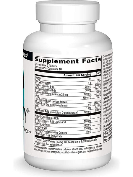 Source Naturals, Energevity®, 30 tablets