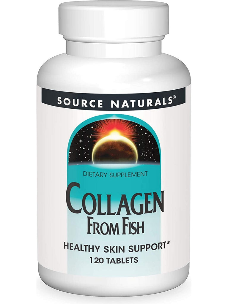 Source Naturals, Collagen From Fish, 120 tablets