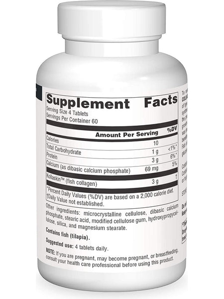 Source Naturals, Collagen From Fish, 240 tablets