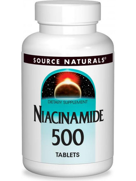 Source Naturals, Niacinamide 500, 500 mg, 120 tablets