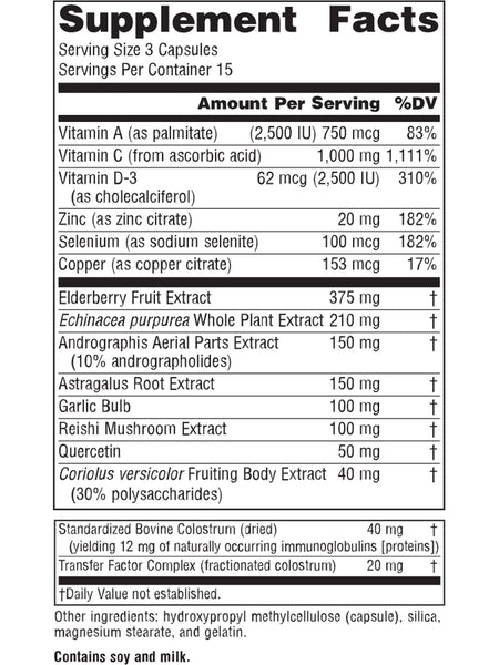 Source Naturals, Wellness ImmuneSmart®, 45 vegetarian capsules