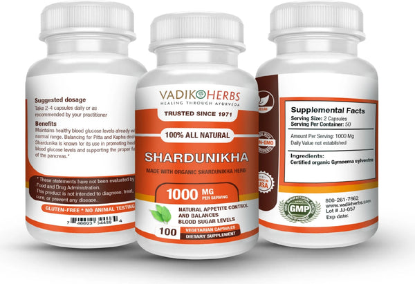 Vadik Herbs, Shardunikha, 100 ct