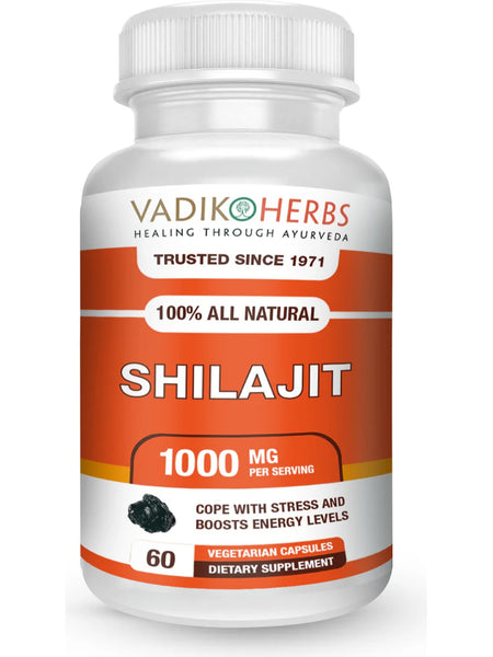 Shilajit, 60 ct, Vadik Herbs