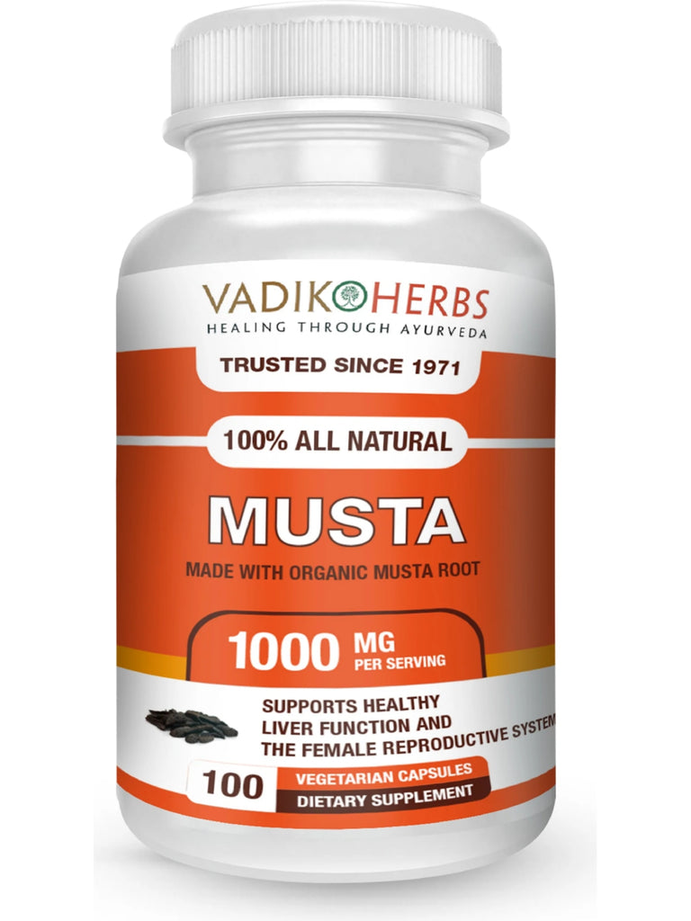 Musta, 100 ct, Vadik Herbs