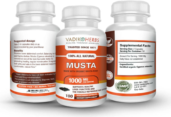 Vadik Herbs, Musta, 100 ct