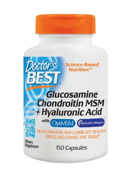 Glucosamine Chondroitin MSM + Hyaluronic Acid, 150 ct, Doctor's Best