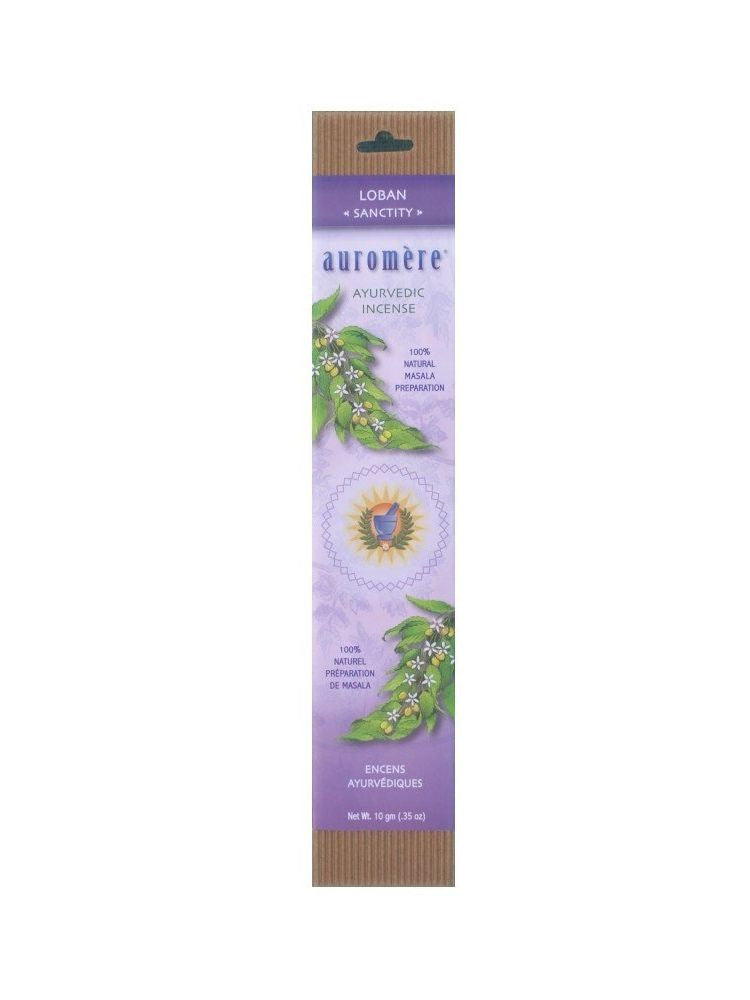 Loban Ayurvedic Incense, 10 gm, Auromere