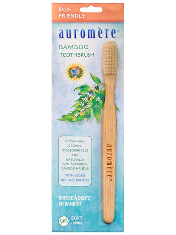 Auromere, Bamboo Toothbrush, 1 pc