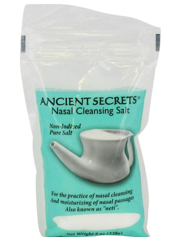 Nasal Cleansing Salt, 8 oz, Ancient Secrets