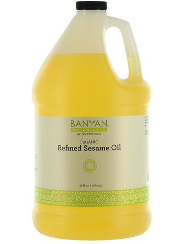 Banyan Botanicals, Refined Sesame Oil, 128 fl oz