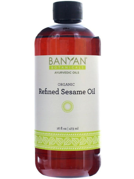 Banyan Botanicals, Refined Sesame Oil, 16 fl oz