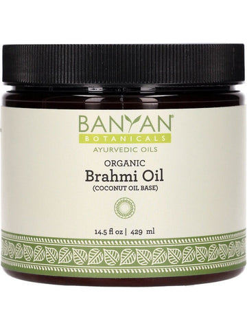 Banyan Botanicals, Brahmi Oil (Coconut Oil Base), 14.5 fl oz