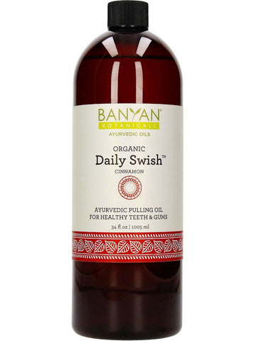 Banyan Botanicals, Daily Swish, Cinnamon, 34 fl oz