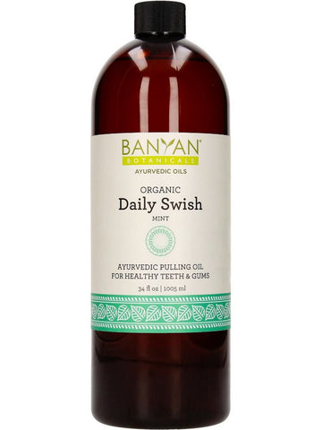 Banyan Botanicals, Daily Swish, Mint, 34 fl oz