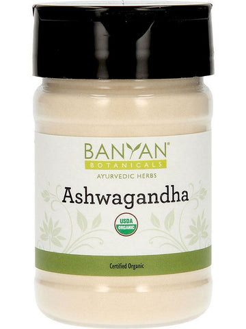 Banyan Botanicals, Ashwagandha Powder, spice jar