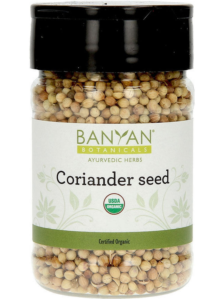 Banyan Botanicals, Coriander Seed, spice jar