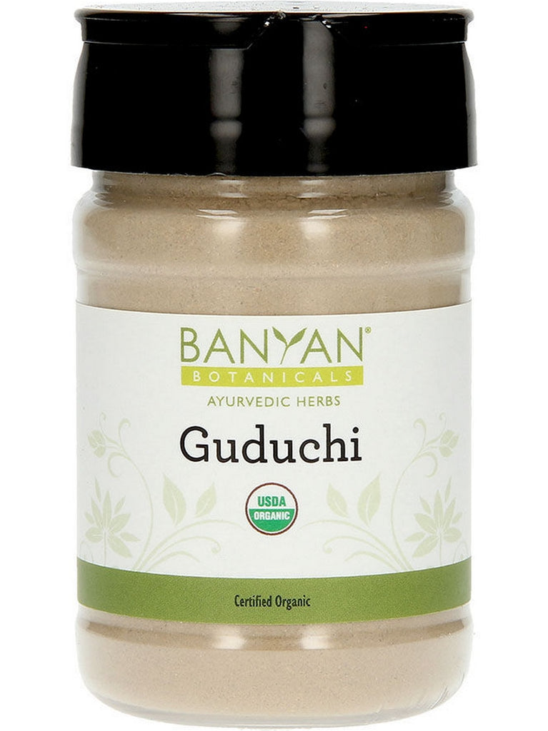 Banyan Botanicals, Guduchi Powder, spice jar