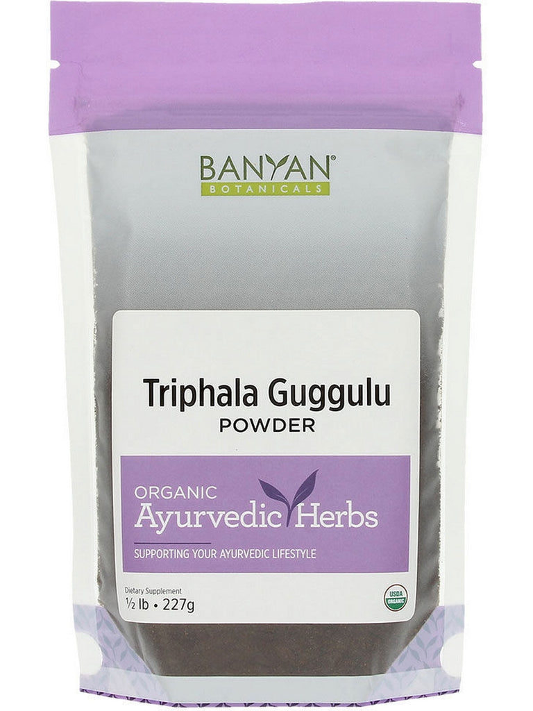 Banyan Botanicals, Triphala Guggulu Powder, 1/2 lb