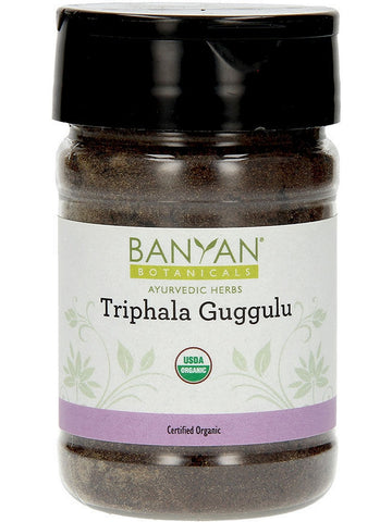 Banyan Botanicals, Triphala Guggulu Powder, spice jar