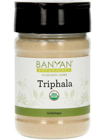 Banyan Botanicals, Triphala Powder, spice jar