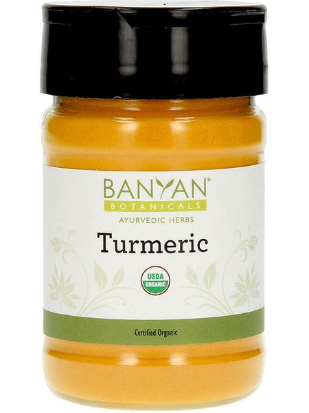 Banyan Botanicals, Turmeric Powder, spice jar