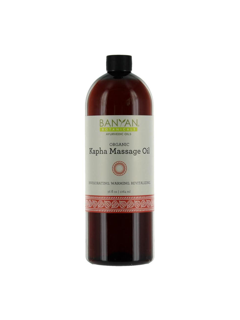 Kapha Massage Oil, Organic, 34 fl oz, Banyan Botanicals
