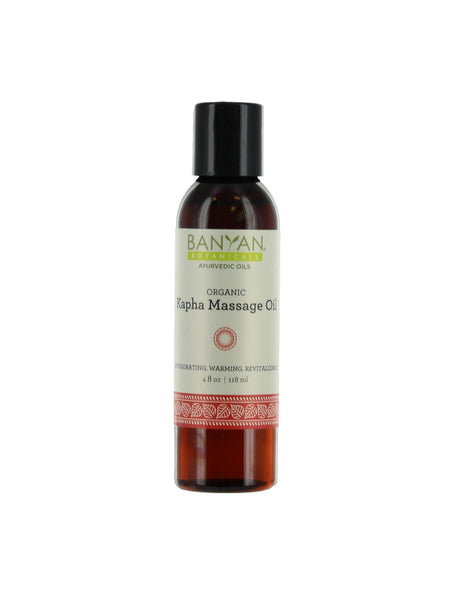 Kapha Massage Oil, Organic, 4 fl oz, Banyan Botanicals