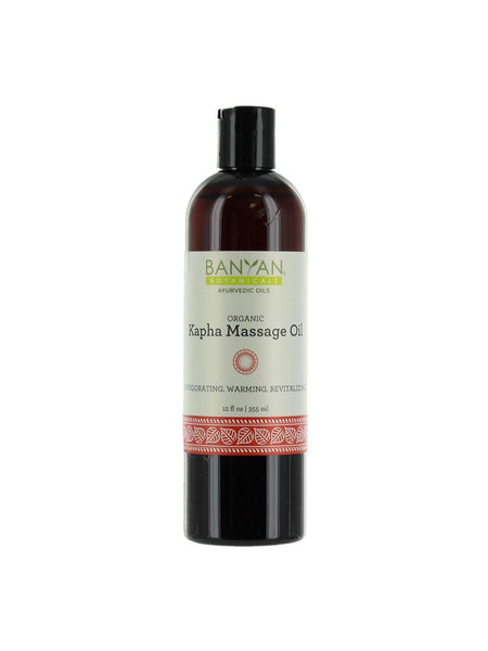 Kapha Massage Oil, 12 fl oz, Banyan Botanicals