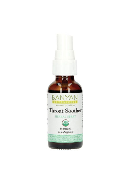 Banyan Botanicals, Throat Soother, Herbal Spray, 1 fl oz, 30 ml