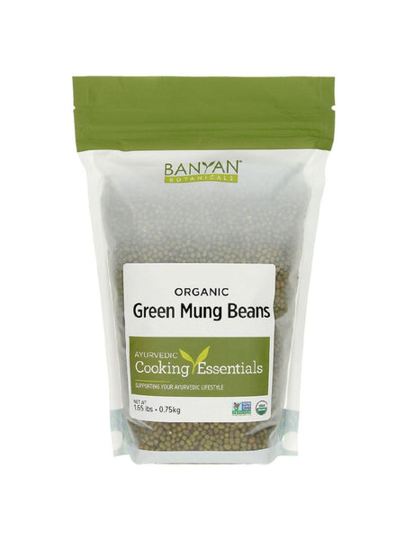 Banyan Botanicals, Green Mung Beans, 1.65 lbs