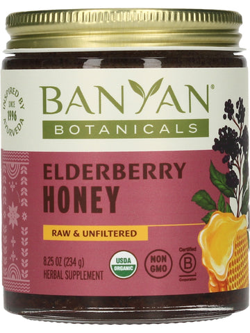 Banyan Botanicals, Elderberry Honey, 8.25 oz