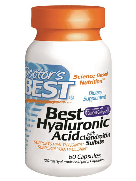 Best Hyaluronic Acid with Chondroitin Sulfate, 60 ct, Doctor's Best