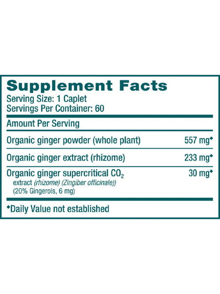 Ginger, 60 ct, Himalaya Herbal Healthcare