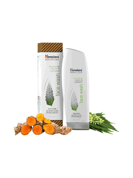 Neem & Turmeric Face Wash, 150 ml, Himalaya Herbal Healthcare