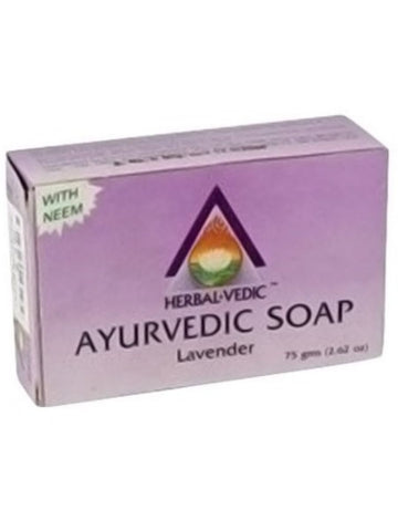Herbalvedic, Herbalvedic Lavender Soap, 75 g