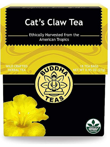 ** 12 PACK ** Buddha Teas, Cat's Claw Tea, 18 Tea Bags